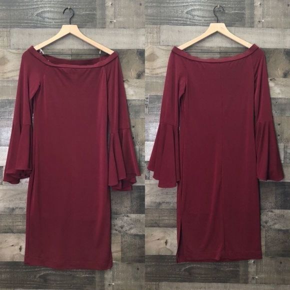 5 Twelve Off the Shoulder Bell Sleeve Shea… - Picture 2 of 7